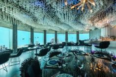 
                    
                        An Underwater Restaurant Gets Restyled By Poole Associates // Maldives
                    
                