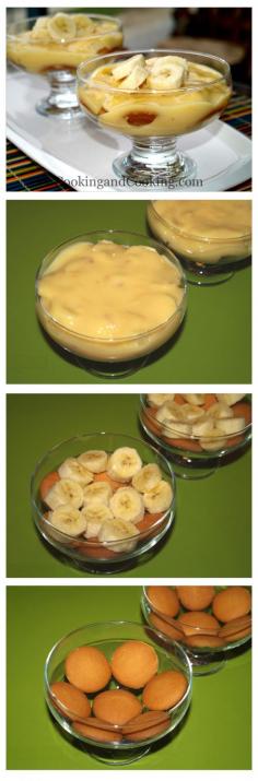 Banana Custard Pudding Recipe