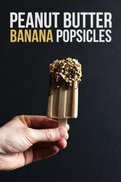 
                    
                        PEANUT BUTTER BANANA POPSICLES
                    
                