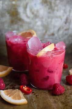
                    
                        Spicy Raspberry Grapefruit Paloma
                    
                