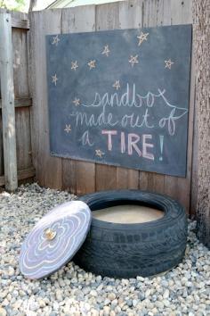 The Easiest DIY Sandbox