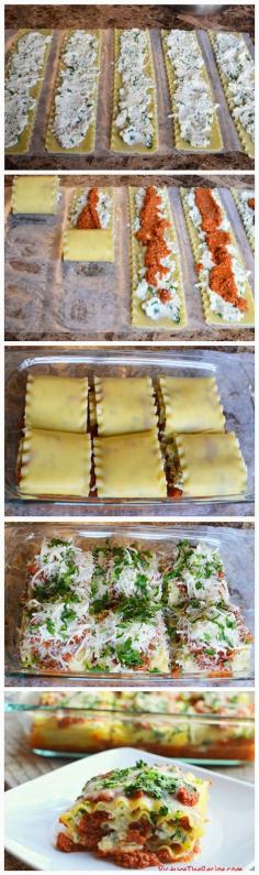 Lasagne Rolls!