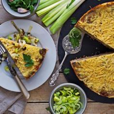 Leek and Onion Tart