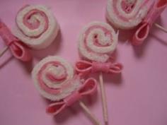 rolled ham sandwich that looks like a candy