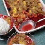 
                    
                        Peach Raspberry Crisp
                    
                