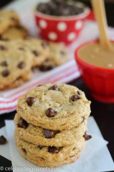 Peanut Butter Oatmeal Chocolate Chip Cookies