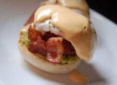 O sweet Mercy... Avocado Eggs Benedict with Chipotle Hollandaise - I would eat this every day if I could. All of my favorite foods in one dish? Yes Please!