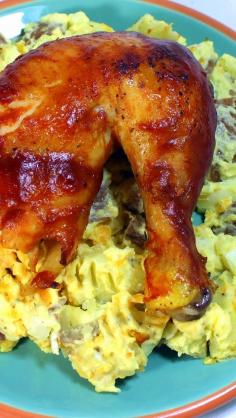 Inspired By eRecipeCards: EASY DIY Kansas City Style Sweet Heat BBQ Sauce for EASY Rotisserie Chicken Meal - 52 Grilling Time Secret Extras (Condiments)