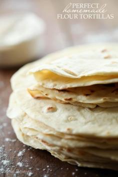 homemade tortillas
