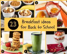 Healthy breakfast ideas