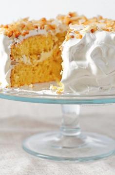 Pineapple Layer Cake great summer cake.