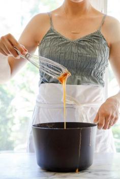 
                    
                        Homemade caramel sauce recipe. Small batch recipe!
                    
                