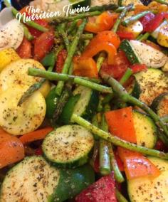 Nutrition Twins | Sweet-Summertime Seasoned Grilled Vegetables
