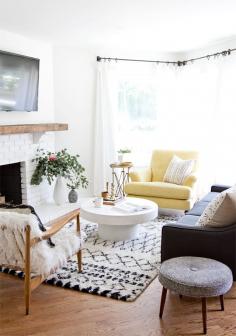 
                    
                        modern rustic room makeover // sarah sherman samuel
                    
                