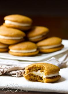 Pumpkin Whoopie Pie Cookie Recipe