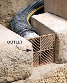 landscaping tips from the pros - like add drainage behind brick or stone walls - for DIY backyard garden projects