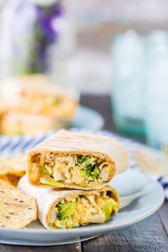 
                    
                        Ranch Broccoli Chicken Burittos
                    
                