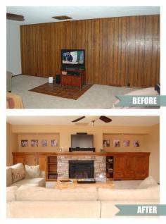 Fireplace built ins idea