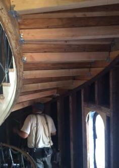 
                    
                        Prepping the stair case… #Construction
                    
                