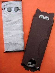 halloween candybar wrappers