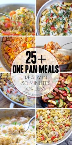 One Pot Meals | Yellow Bliss Road