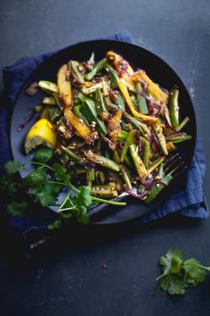 Bhindi Aloo (Spiced Okra & Potatoes)
