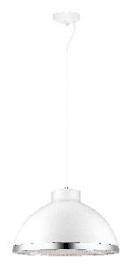 Pendant light fixture. Select finish options available. Domed shade in select colors. Requires two 100-watt bulbs (not included). Dimensions: 19.75 diam. X 59H inches. A mod update to the classic bowl shade, this Eglo USA Debed 20025 Pendant Light adds light and panache to your kitchen. Your choice of select color options makes it sing! About EGLOEGLO Group is an international enterprise with Tyrolean roots. At home all over the world, this company blends Austrian traditions with cultural influences for a varied and creative product range. EGLO was founded in 1969 by Ludwig Obwieser and launched as EGLO Leuchten in Austria. For over 40 years they have evolved into a leading manufacturer of decorative interior lighting. EGLO creates trends. Over 90% of their lighting products are designed in-house and come from constant exchanges with customers, suppliers, and respected designers. EGLO: my light, my style. Color: White, Chrome.