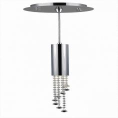 This stunning 1-light LED Crystal Flush Mount Ceiling Light only uses the best quality material and workmanship ensuring a beautiful heirloom quality piece. Featuring a radiant chrome finish and finely cut premium grade clear crystals with a lead content of 30% for spectacular radiance. The LED light source will illuminate the room with superior energy efficiency, extreme long life, and durability. Worldwide Lighting Corporation is a privately owned manufacturer of high quality crystal chandeliers, pendants, surface mounts, sconces and custom decorative lighting products for the residential, hospitality and commercial building markets. Our high quality crystals meet all standards of perfection, possessing lead oxide of 30% that is above industry standards and can be seen in prestigious homes, hotels, restaurants, casinos, and churches across the country. Our mission is to enhance your lighting needs with exceptional quality fixtures at a reasonable price. Finish: Polished Chrome Crystal Color: Clear 30% Premium Full Lead Crystal (1) 3W LED LED GU10 Bulb(s) Bulb(s) Included Total Watts: 3 Voltage: 110V - 120V Beautiful Polished Chrome finish and dressed with precision cut and polished 30% Full Lead Crystals for maximum brilliance and sparkle From the Metropolis Collection Accommodates a single 35-watt maximum 110 volt halogen base GU10 bulb (not included) Solid Brass in Chrome Plated Finish and 30% Full Lead Crystal Flush Mount Round Shape Ceiling Light 96" field adjustable cable UL and CUL Listed to US and Canadian safety standards For Dry Locations only (Dry Locations include kitchens, living rooms, dining rooms, bedrooms, foyers, hallways and most areas in bathrooms) Hardware included Assembly instructions and template enclosed for convenient setup (Professional installation is recommended) 1 Year Limited Manufacturing Defects Warranty Hardwired Dimmable UL Listed, cUL Listed, CSA Listed Style: Traditional Part of the Metropolis Collection Warranty Info: 1 Year, Worldwide Lighting Corporation warranties products to be free from defects for a period of one year following shipment. Warranty is and void if merchandise is not installed according to factory instructions, NEC guidelines, and applicable building cOverall Dimensions: 6"(D) x 6"(W) x 28.5"(H)Diameter Range: Diameter from 6" to 12"Item Weight: 4 lbs. Please note that this product is designed for use in the United States only (110 volt wiring), and may not work properly outside of the United States*Use of this product will expose you to lead, a chemical known to the State of California to cause birth defects or other reproductive harm. Not intended for food use.