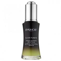 A purifying & detoxifying face essence -Contains innovative antioxidant-rich Elixir Complex & Thyme Extract -Helps purify & regulate combination & oily skin while shielding against environmental aggressors -Blended with antioxidant-rich Green Tea & Vitamin PP -Helps balance & refresh skin while preventing imperfections -Loaded with Salicylic Acid to offer natural skin exfoliation & improve skin texture -Shrinks dilated pores & inhibits sebum production -Unveils a sleeker purified detoxified & flawless looking complexion Product Line: Payot - Les Elixirs - Night Care Product Size: 30ml/1oz