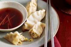 Prawn and ginger potsticker dumplings