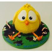3D Chick Cake