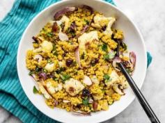 Roasted Cauliflower and Quinoa Salad