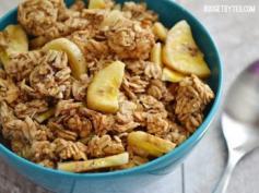 No Sugar Added Banana Nut Granola