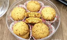 Salted Egg Yolk Cornflakes Butter Cookies