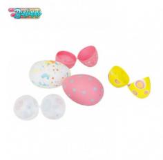 This is an Easter egg produced in Zhejiang, China, the main colors are orange, purple, green, blue, yellow, pink, suitable for all kinds of Easter activities, parties, etc.